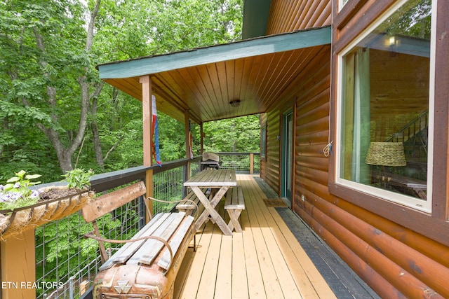 529 Deer Path Ln, Gatlinburg, TN 37738 - view of deck