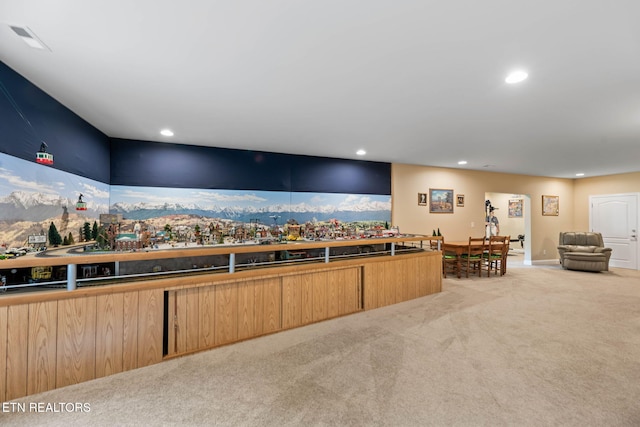 115 Tecumseh Ln, Loudon, TN 37774 - miscellaneous room featuring carpet and recessed lighting