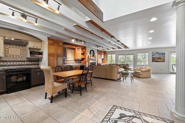 700 Shanghai Landing Ln Unit 11, Lafollette, TN 37766 - dining room featuring recessed lighting and light tile patterned floors