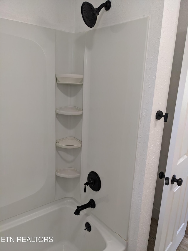628 Algonquin Dr, Morristown, TN 37813 - bathroom featuring washtub / shower combination