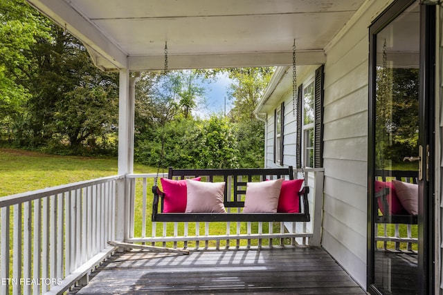 122 Mill Rd, Wartburg, TN 37887 - view of balcony