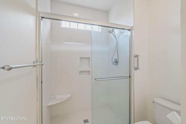 111 Devanshire Ct, Oak Ridge, TN 37830 - full bathroom featuring toilet and a shower stall