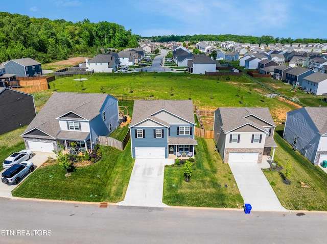 1024 Curly Top Ln, Knoxville, TN 37932 - aerial perspective of suburban area