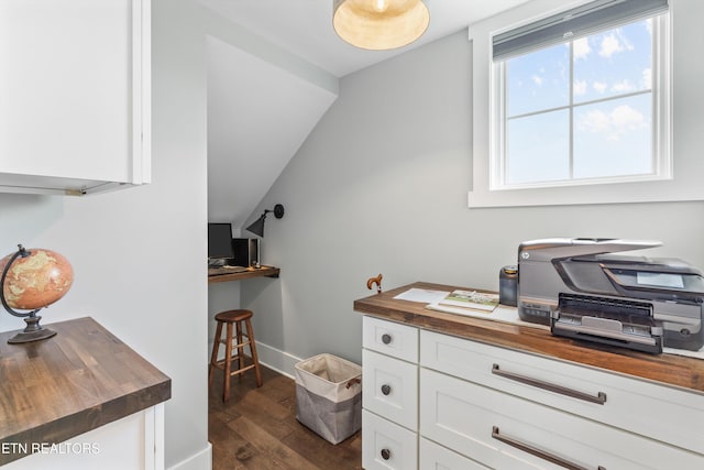 209 Fence Post Ln, Knoxville, TN 37934 - office with dark wood-type flooring and baseboards