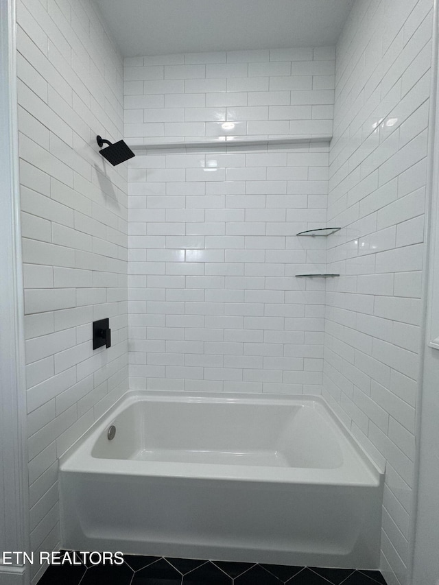 151 Clear Creek Rd, Newport, TN 37821 - bathroom with tile patterned flooring and  shower combination