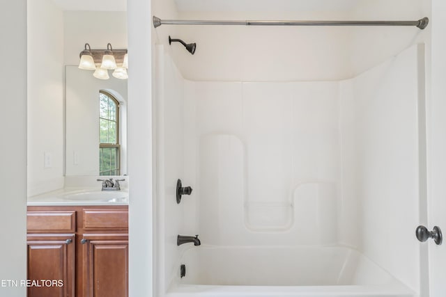 4834 Fountain View Way, Knoxville, TN 37918 - bathroom with shower / bathtub combination and vanity
