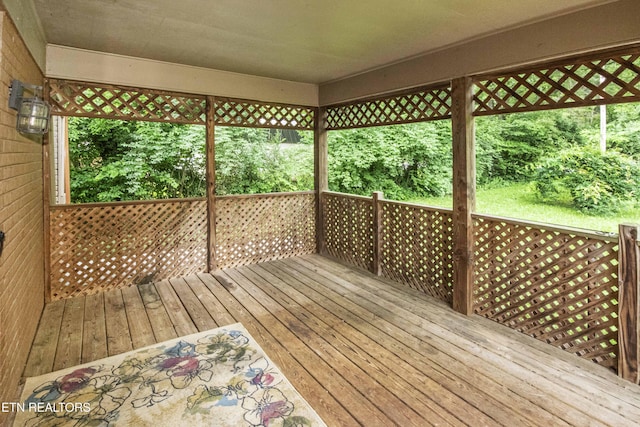 1504 Garfield St, Alcoa, TN 37701 - view of wooden deck