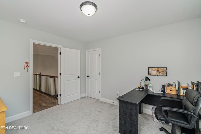 9337 Sandy Springs Ln, Knoxville, TN 37922 - home office with carpet flooring and baseboards
