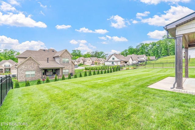 9337 Sandy Springs Ln, Knoxville, TN 37922 - view of yard featuring a patio and a residential view