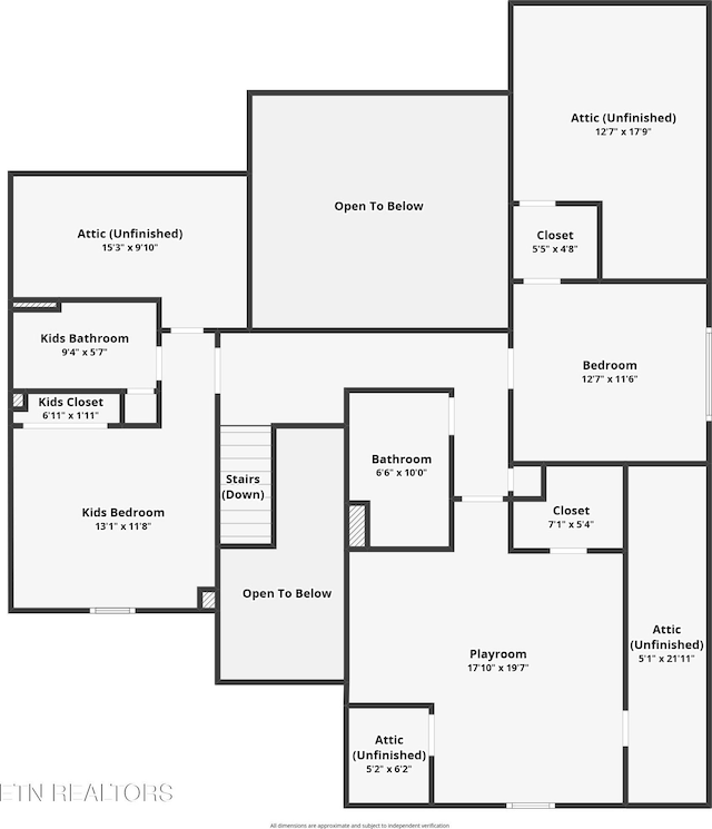 9337 Sandy Springs Ln, Knoxville, TN 37922 - room layout
