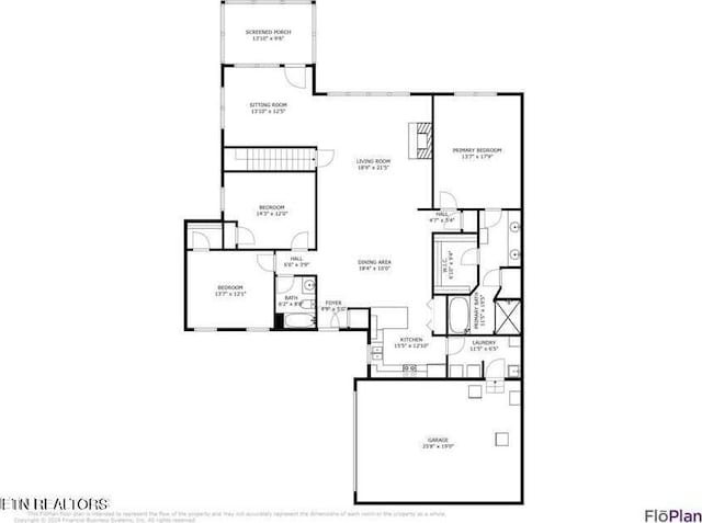 2464 Mountain Dr, Lenoir City, TN 37772 - home floor plan