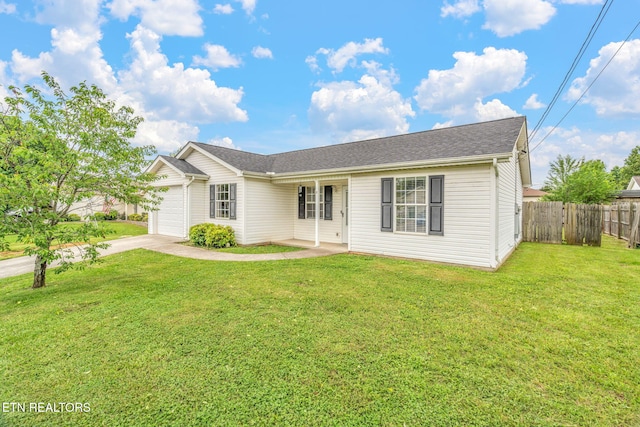 7536 Gary White Rd, Corryton, TN 37721 - ranch-style home featuring a garage and driveway