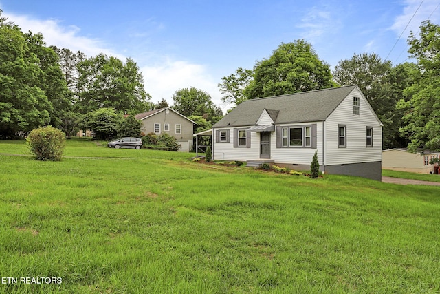 5629 Neubert Springs Rd, Knoxville, TN 37920 - new england style home featuring crawl space and a front lawn
