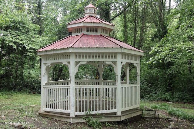 surrounding community featuring a gazebo