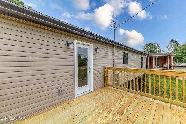 911 Valley Vista Dr, Loudon, TN 37774 - view of deck