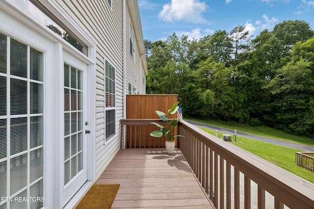 10737 Prince Albert Way, Knoxville, TN 37934 - deck featuring a lawn