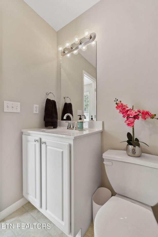 10737 Prince Albert Way, Knoxville, TN 37934 - bathroom featuring toilet, vanity, and tile patterned floors