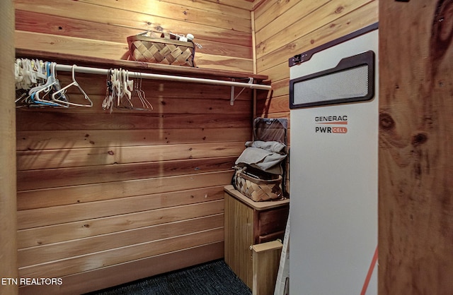 view of closet