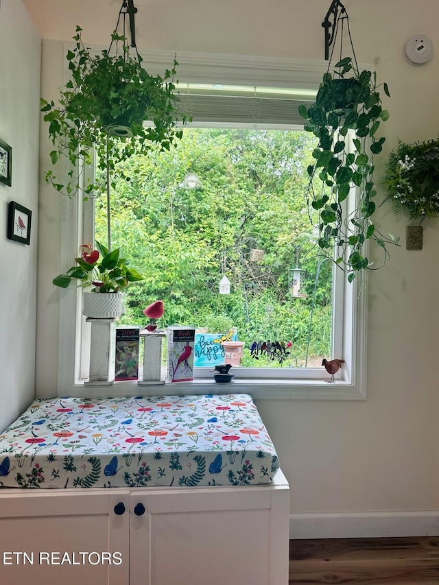 164 Walker Ln, Middlesboro, KY 40965 - detailed view of wood finished floors and baseboards