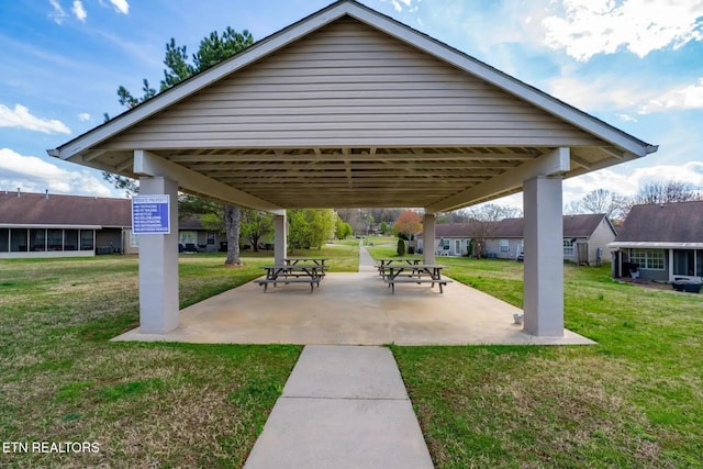 10008 Greylock Way, Knoxville, TN 37931 - view of home's community with a lawn and a gazebo
