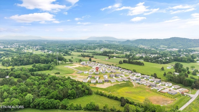 7813 Night Shade Ln, Knoxville, TN 37938 - drone / aerial view of a mountain backdrop