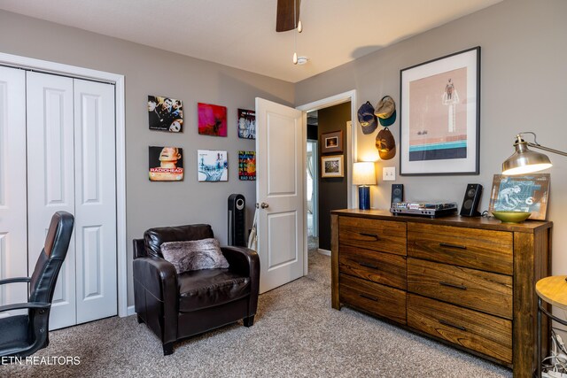 332 Caboose Ln, Maryville, TN 37804 - office featuring light colored carpet and baseboards