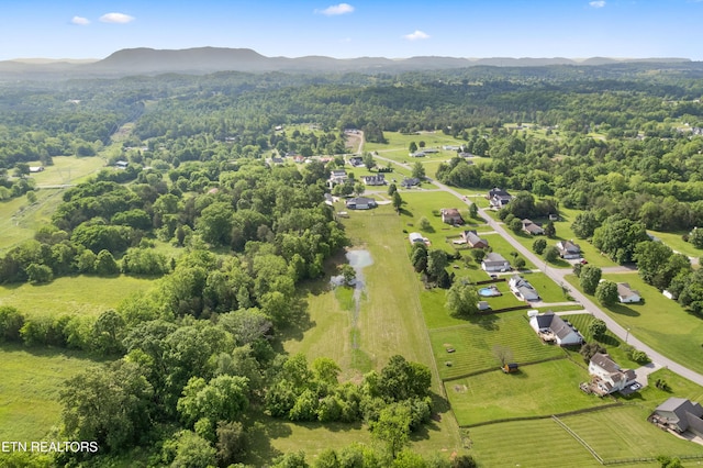 8307 Stoney View Ln, Corryton, TN 37721 - drone / aerial view of a mountainous background and a heavily wooded area