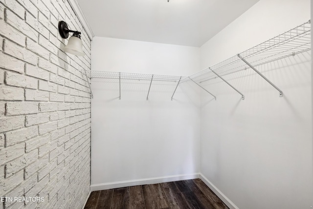 8307 Stoney View Ln, Corryton, TN 37721 - spacious closet with dark wood-style floors