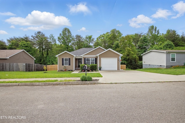 406 Contentment Ln, Knoxville, TN 37920 - view of front of house featuring concrete driveway and a garage