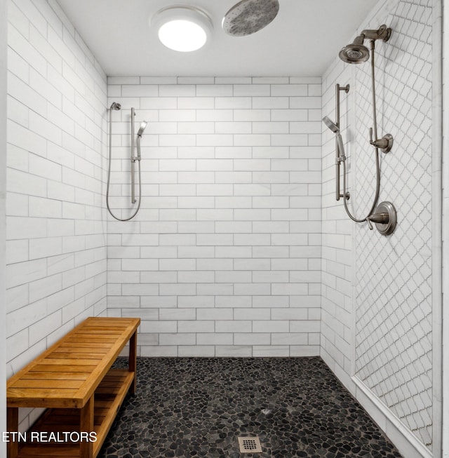 520 S David Ln, Knoxville, TN 37922 - full bath featuring tiled shower