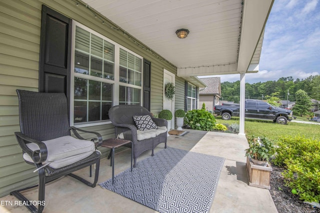 155 Signet Ln, Maynardville, TN 37807 - view of patio / terrace with covered porch