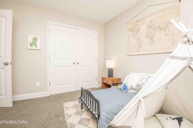 155 Signet Ln, Maynardville, TN 37807 - carpeted bedroom with a closet and baseboards