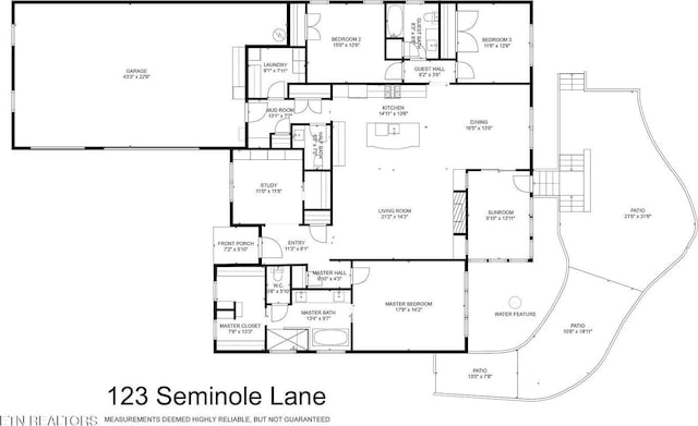 123 Seminole Ln, Loudon, TN 37774 - floor plan / room layout