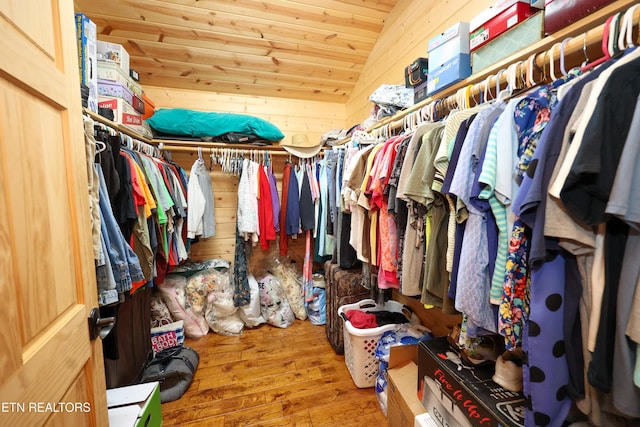 2266 Lone Ridge Dr, Sevierville, TN 37862 - walk in closet with wood finished floors
