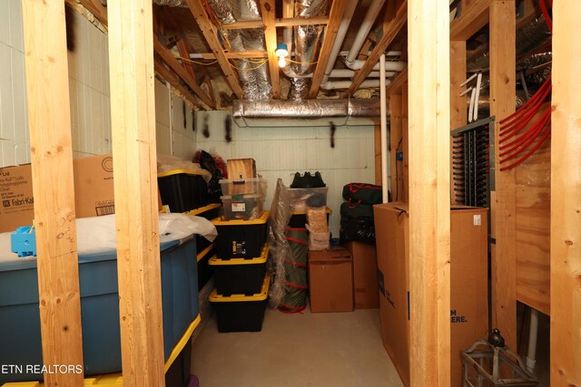 2266 Lone Ridge Dr, Sevierville, TN 37862 - view of unfinished basement