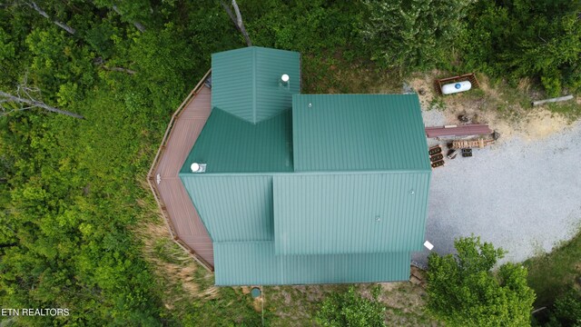 2266 Lone Ridge Dr, Sevierville, TN 37862 - aerial view of property and surrounding area