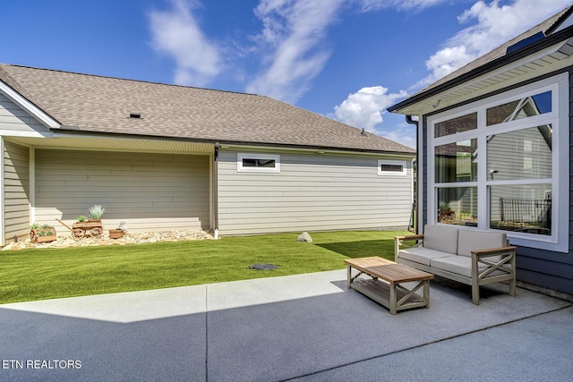 412 Sycamore Pl, Loudon, TN 37774 - view of patio / terrace featuring an outdoor living space