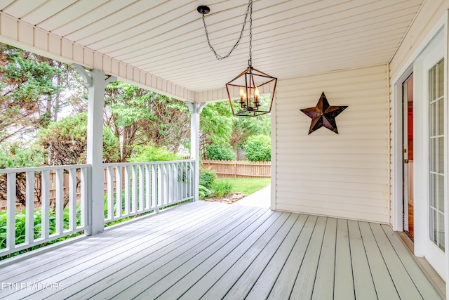 4913 Ivy Rose Dr, Knoxville, TN 37918 - view of deck