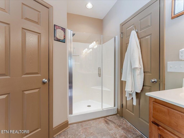 3428 Connie Ln, White Pine, TN 37890 - full bath featuring a stall shower and vanity