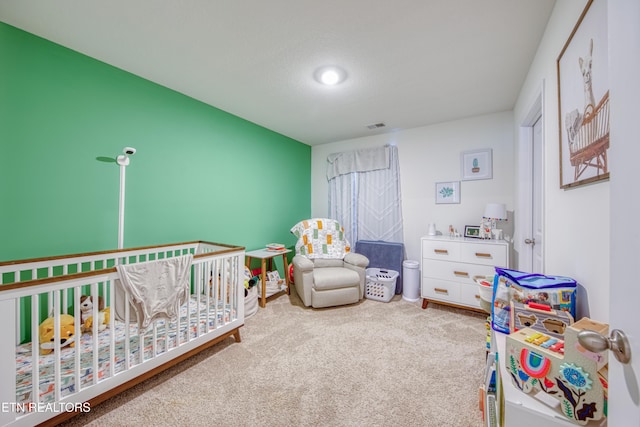 162 Harbour Pointe Ln, Oak Ridge, TN 37830 - carpeted bedroom with a crib and recessed lighting