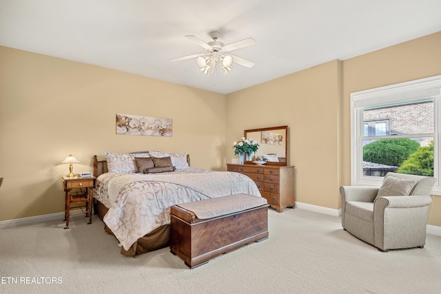 170 Blue Jay Ave, Vonore, TN 37885 - carpeted bedroom with baseboards and ceiling fan