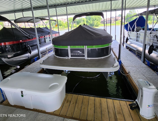 170 Blue Jay Ave, Vonore, TN 37885 - dock with boat lift