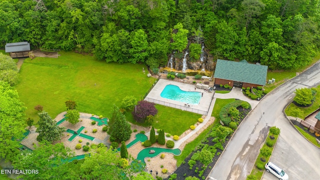 2006 Cougar Crossing Way, Sevierville, TN 37862 - bird's eye view of a pool