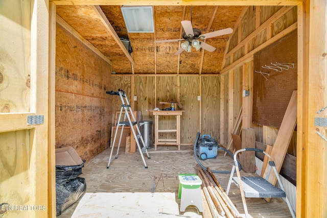 4419 Alder Tree Ln, Knoxville, TN 37938 - storage with a ceiling fan
