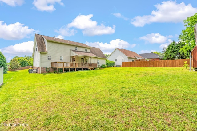 4419 Alder Tree Ln, Knoxville, TN 37938 - rear view of property with a deck