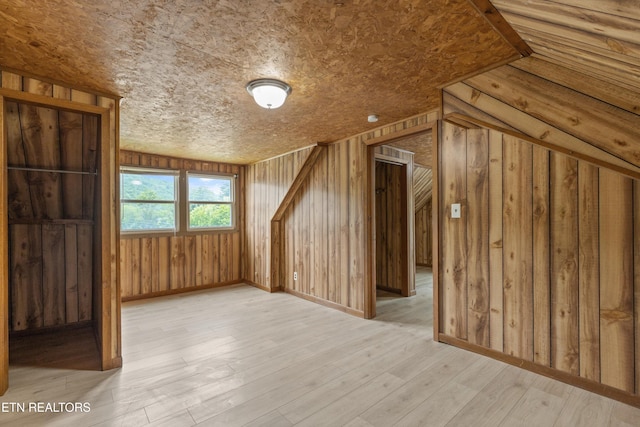 313 W Spring St, Oliver Springs, TN 37840 - bonus room with wood finished floors and wood walls