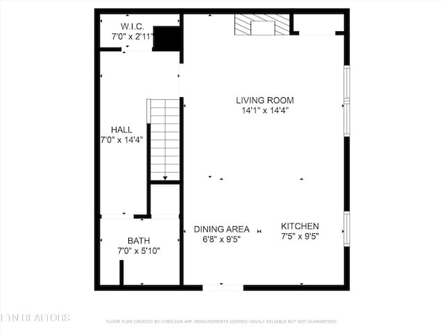313 W Spring St, Oliver Springs, TN 37840 - home floor plan