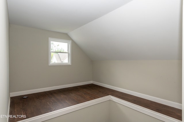 3132 Bakertown Station Way, Knoxville, TN 37931 - bonus room featuring vaulted ceiling and dark wood finished floors