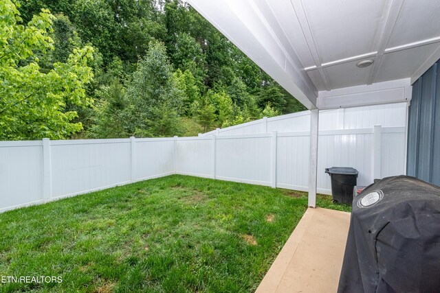 3132 Bakertown Station Way, Knoxville, TN 37931 - fenced backyard featuring a patio