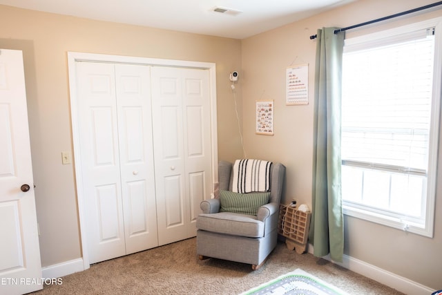 158 Dudley Cir, Tazewell, TN 37879 - living area featuring carpet and baseboards